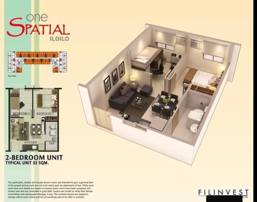 One Spatial Two Bedroom Condominium Unit With Pool And Gym Free Netflix And Wifi Iloilo City Ngoại thất bức ảnh