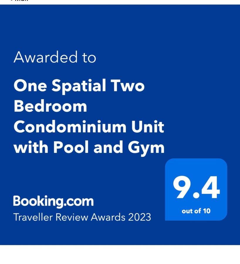 One Spatial Two Bedroom Condominium Unit With Pool And Gym Free Netflix And Wifi Iloilo City Ngoại thất bức ảnh
